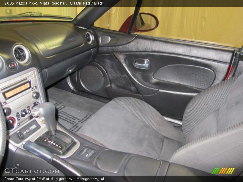 Classic Red / Black 2005 Mazda MX-5 Miata Roadster