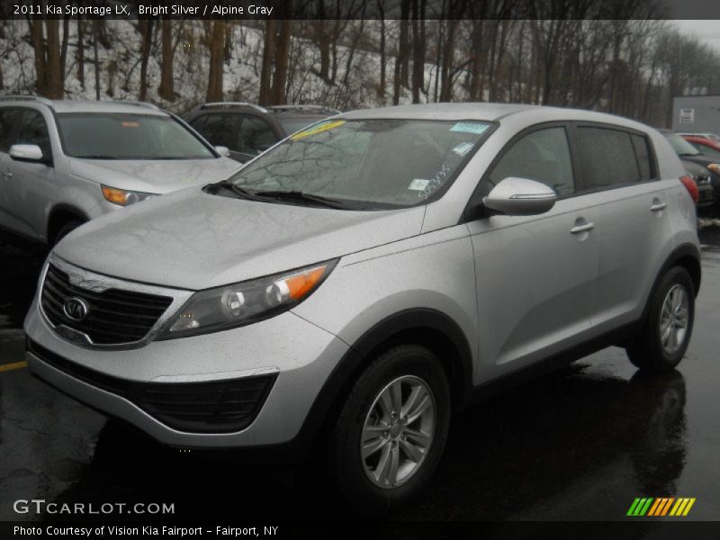 Bright Silver / Alpine Gray 2011 Kia Sportage LX