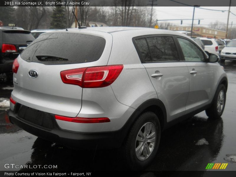 Bright Silver / Alpine Gray 2011 Kia Sportage LX