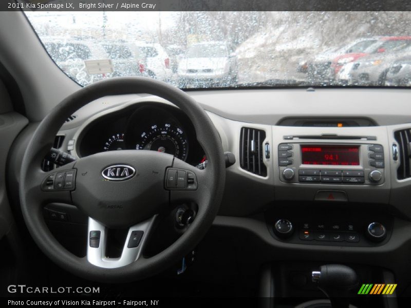Bright Silver / Alpine Gray 2011 Kia Sportage LX