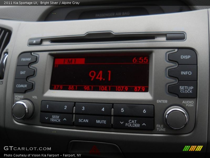 Bright Silver / Alpine Gray 2011 Kia Sportage LX