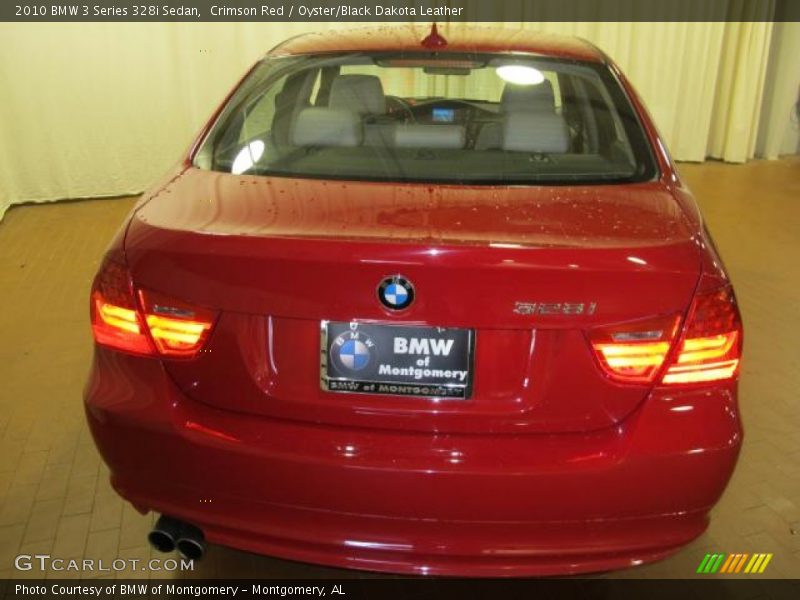 Crimson Red / Oyster/Black Dakota Leather 2010 BMW 3 Series 328i Sedan