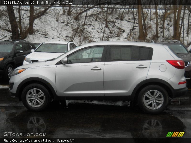 Bright Silver / Alpine Gray 2011 Kia Sportage LX