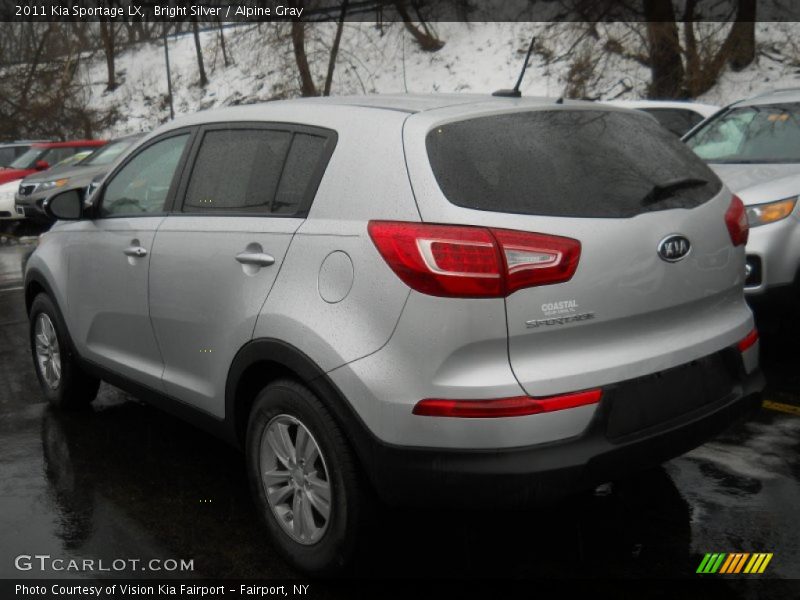 Bright Silver / Alpine Gray 2011 Kia Sportage LX