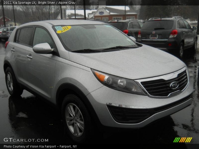 Bright Silver / Alpine Gray 2011 Kia Sportage LX