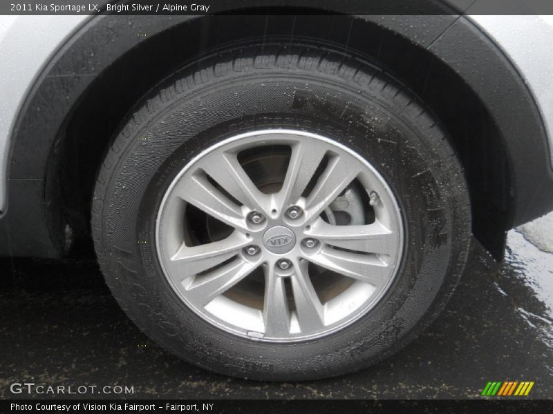 Bright Silver / Alpine Gray 2011 Kia Sportage LX