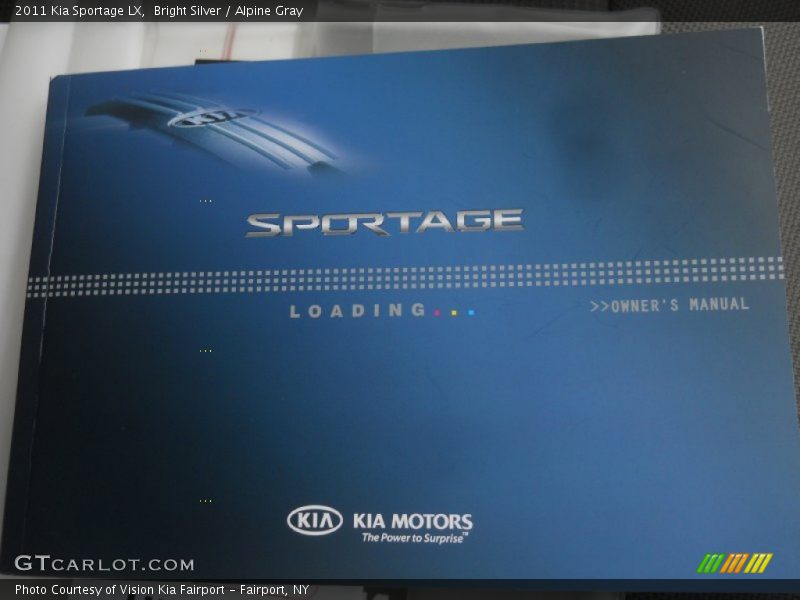 Bright Silver / Alpine Gray 2011 Kia Sportage LX