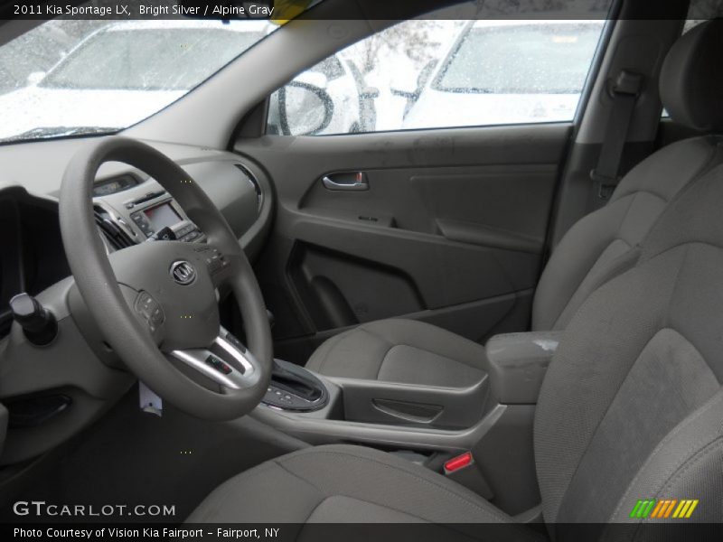 Bright Silver / Alpine Gray 2011 Kia Sportage LX