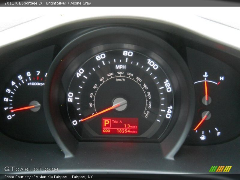 Bright Silver / Alpine Gray 2011 Kia Sportage LX