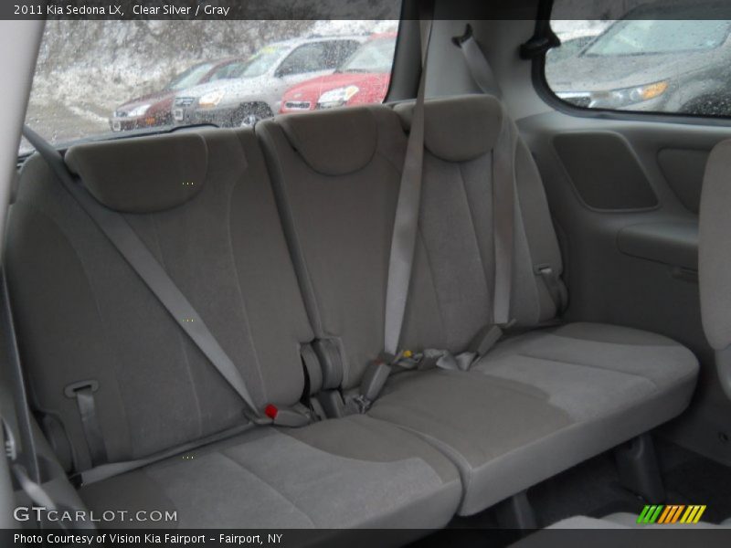 Clear Silver / Gray 2011 Kia Sedona LX