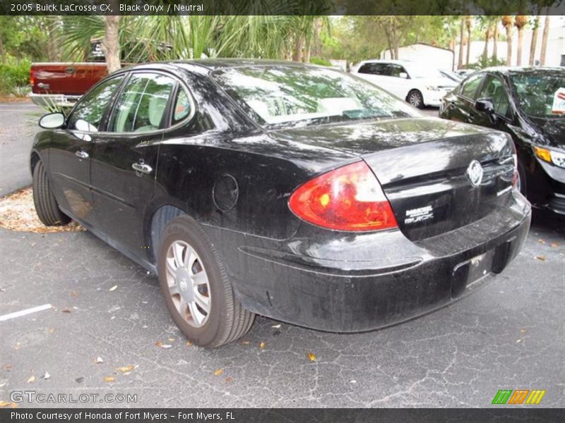 Black Onyx / Neutral 2005 Buick LaCrosse CX