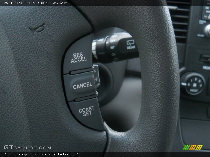Glacier Blue / Gray 2011 Kia Sedona LX