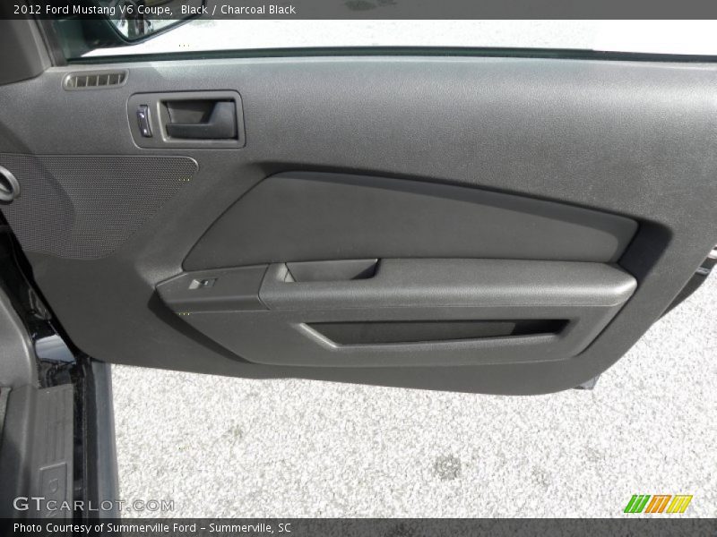 Black / Charcoal Black 2012 Ford Mustang V6 Coupe