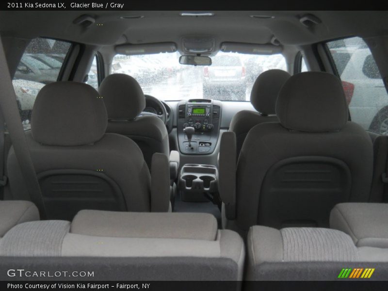 Glacier Blue / Gray 2011 Kia Sedona LX
