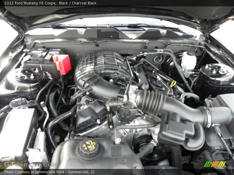 Black / Charcoal Black 2012 Ford Mustang V6 Coupe