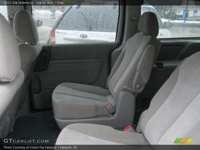 Glacier Blue / Gray 2011 Kia Sedona LX