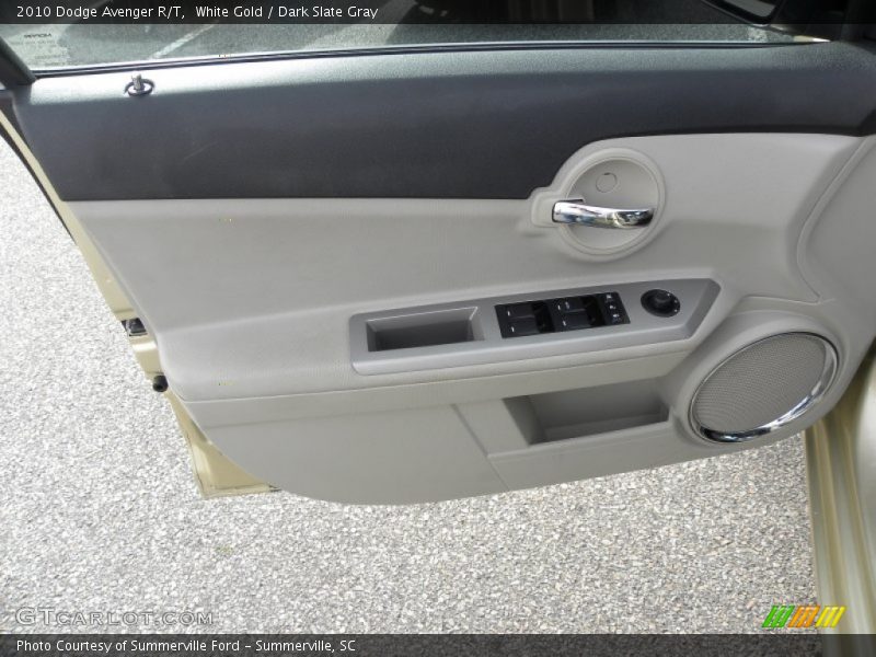 White Gold / Dark Slate Gray 2010 Dodge Avenger R/T