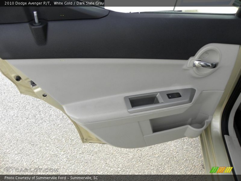 White Gold / Dark Slate Gray 2010 Dodge Avenger R/T