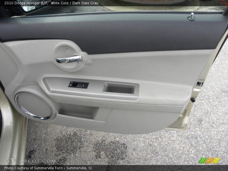 White Gold / Dark Slate Gray 2010 Dodge Avenger R/T