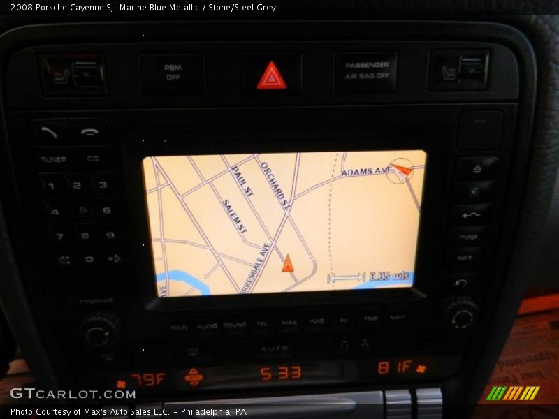 Navigation of 2008 Cayenne S