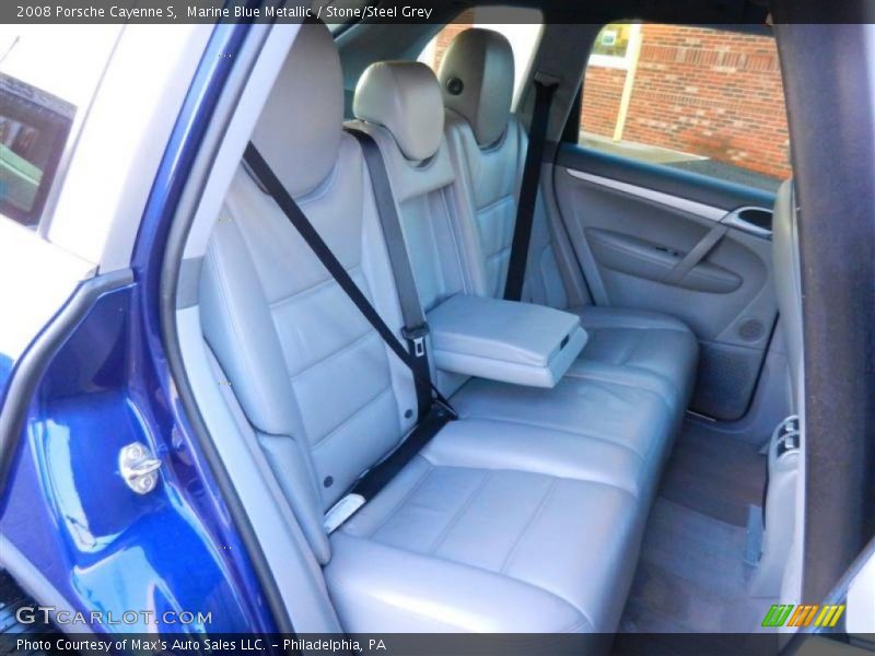 2008 Cayenne S Stone/Steel Grey Interior