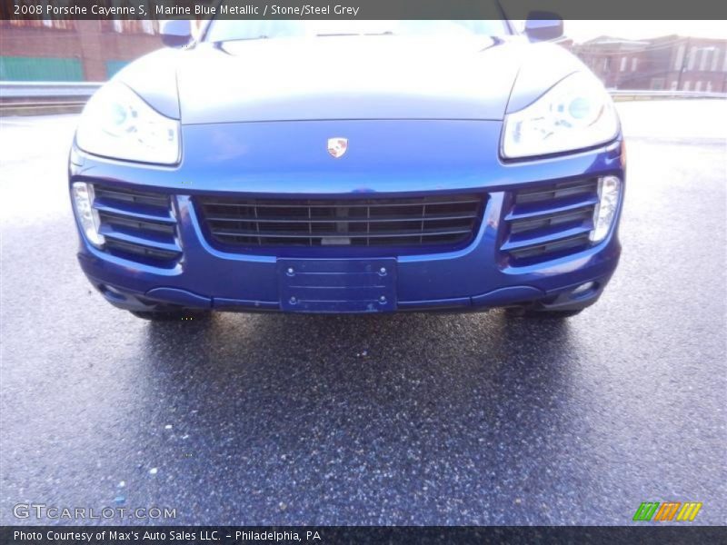 Marine Blue Metallic / Stone/Steel Grey 2008 Porsche Cayenne S