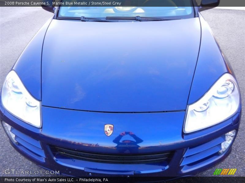 Marine Blue Metallic / Stone/Steel Grey 2008 Porsche Cayenne S