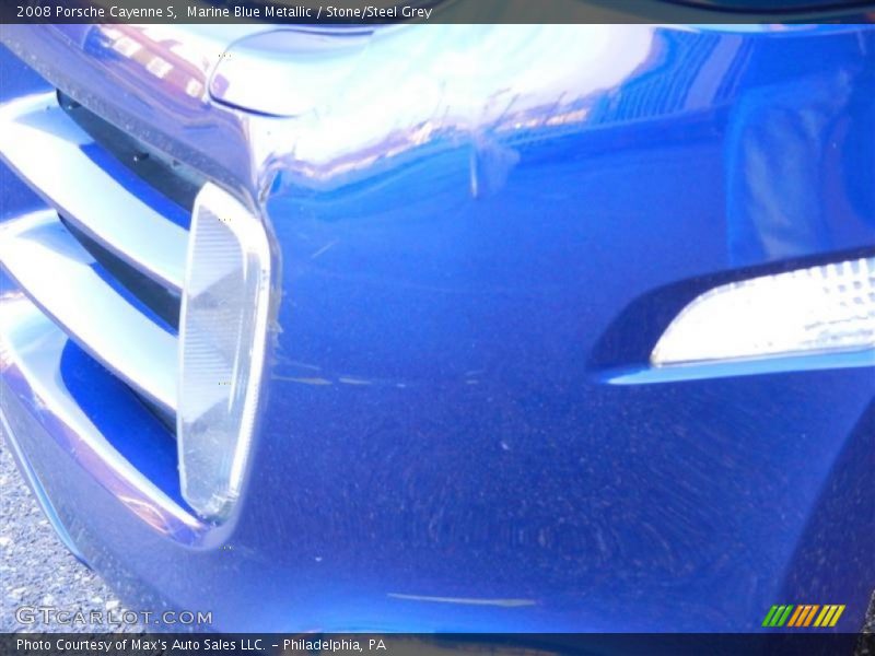 Marine Blue Metallic / Stone/Steel Grey 2008 Porsche Cayenne S