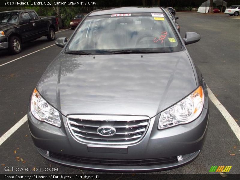 Carbon Gray Mist / Gray 2010 Hyundai Elantra GLS