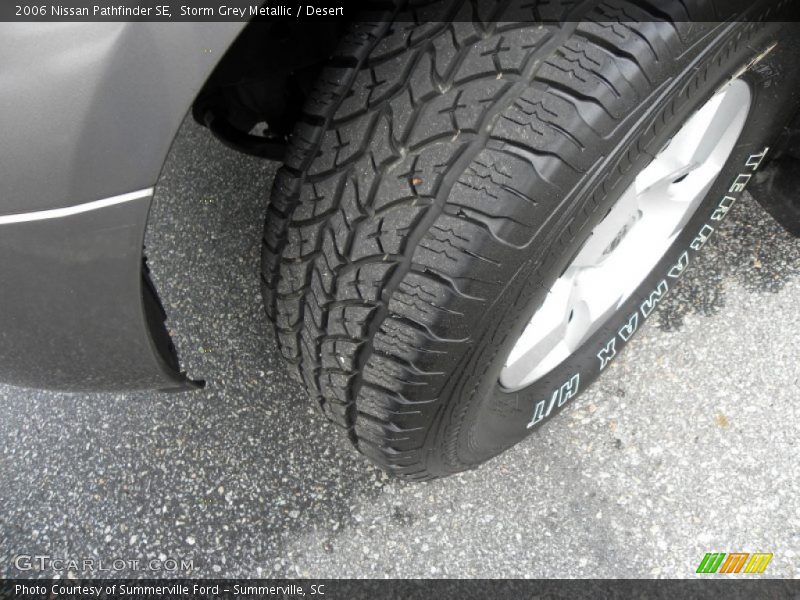 Storm Grey Metallic / Desert 2006 Nissan Pathfinder SE