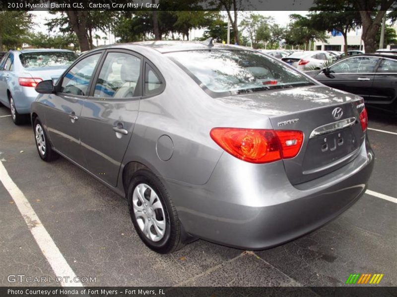Carbon Gray Mist / Gray 2010 Hyundai Elantra GLS
