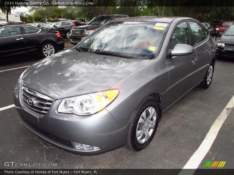 Carbon Gray Mist / Gray 2010 Hyundai Elantra GLS