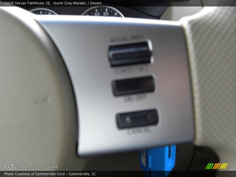 Storm Grey Metallic / Desert 2006 Nissan Pathfinder SE