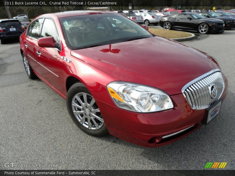 Crystal Red Tintcoat / Cocoa/Cashmere 2011 Buick Lucerne CXL