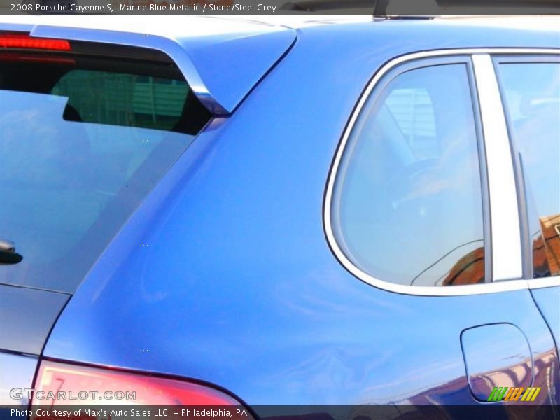 Marine Blue Metallic / Stone/Steel Grey 2008 Porsche Cayenne S