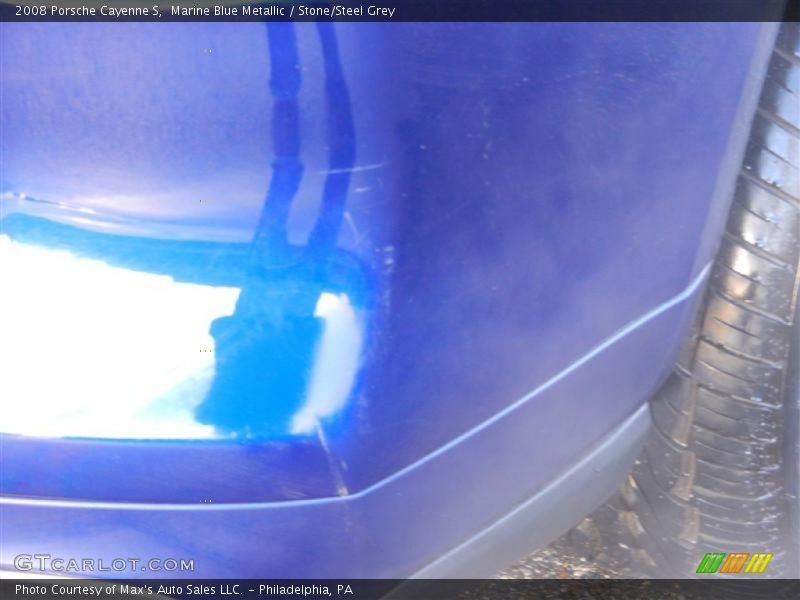 Marine Blue Metallic / Stone/Steel Grey 2008 Porsche Cayenne S