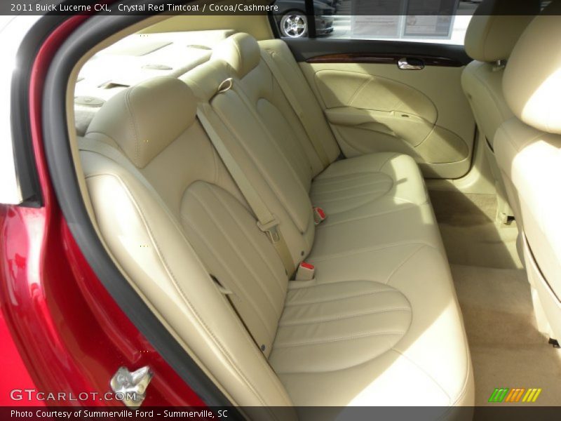 Crystal Red Tintcoat / Cocoa/Cashmere 2011 Buick Lucerne CXL
