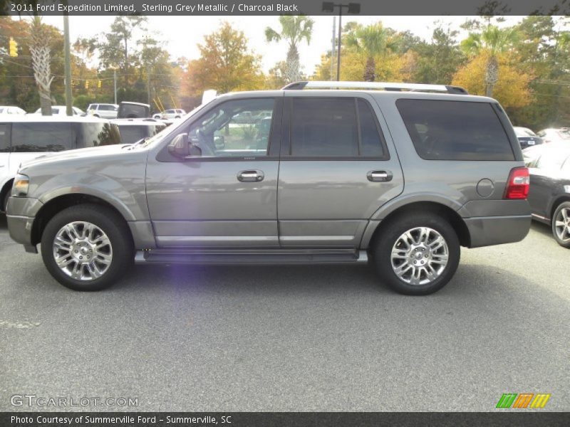 Sterling Grey Metallic / Charcoal Black 2011 Ford Expedition Limited