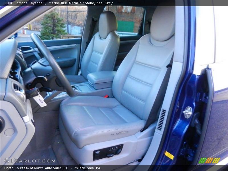  2008 Cayenne S Stone/Steel Grey Interior