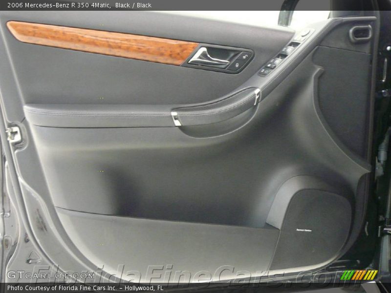 Black / Black 2006 Mercedes-Benz R 350 4Matic