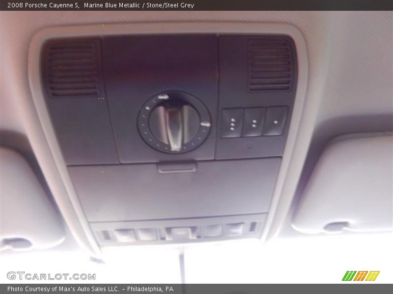 Marine Blue Metallic / Stone/Steel Grey 2008 Porsche Cayenne S