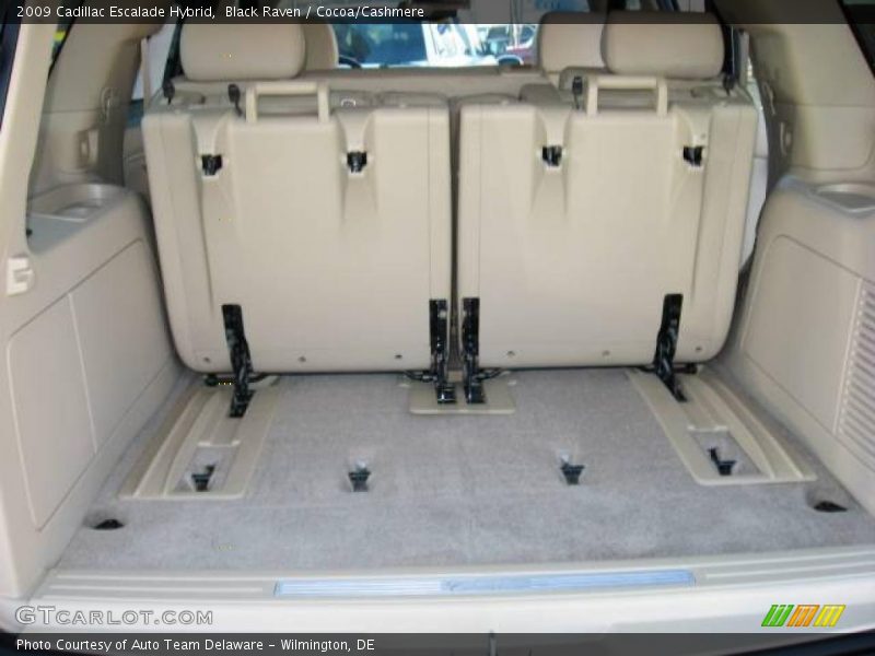 Black Raven / Cocoa/Cashmere 2009 Cadillac Escalade Hybrid