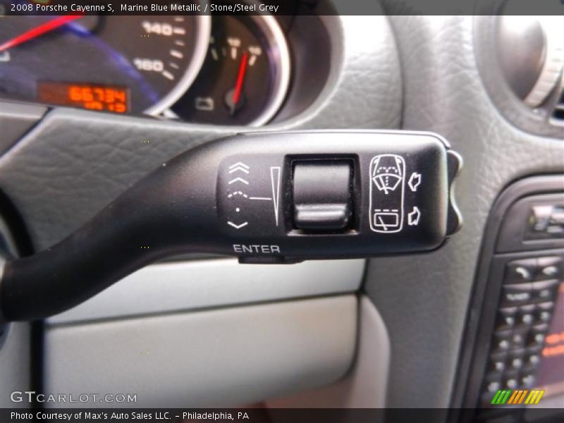 Controls of 2008 Cayenne S