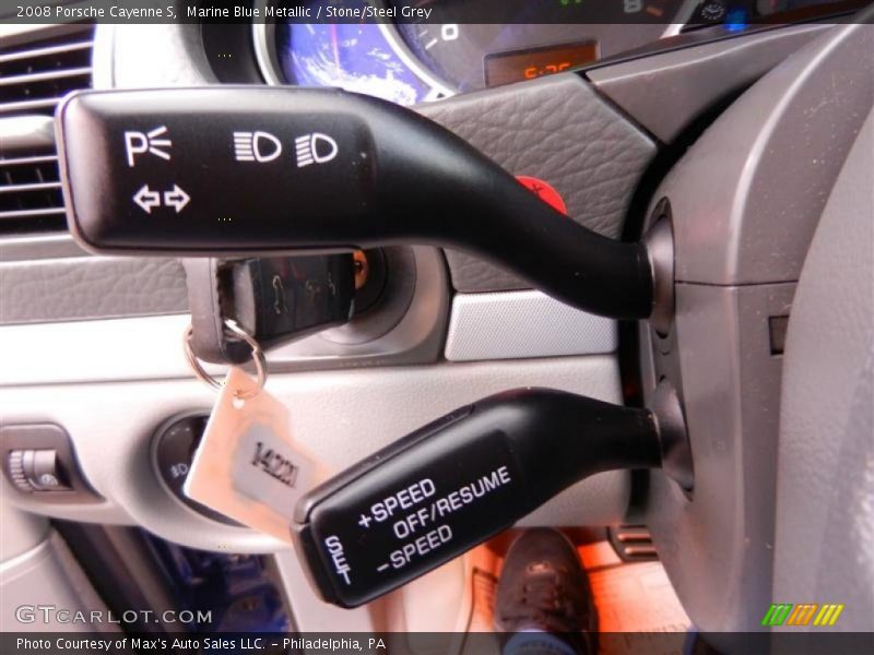 Controls of 2008 Cayenne S