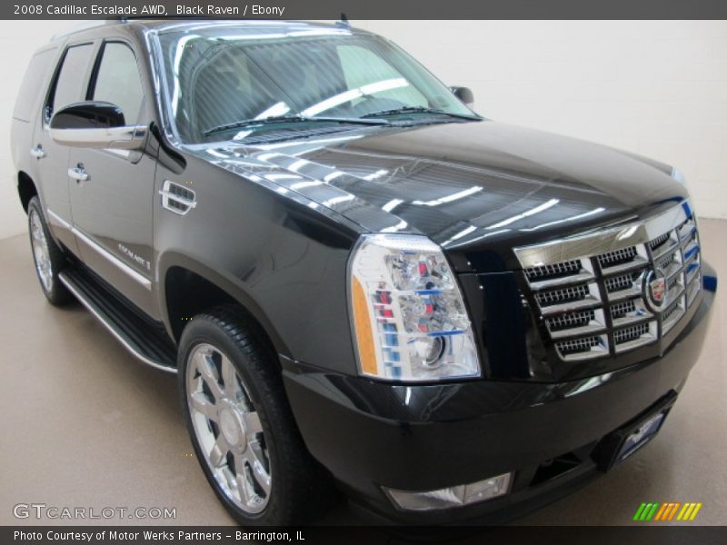 Black Raven / Ebony 2008 Cadillac Escalade AWD