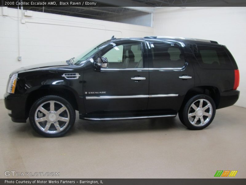 Black Raven / Ebony 2008 Cadillac Escalade AWD