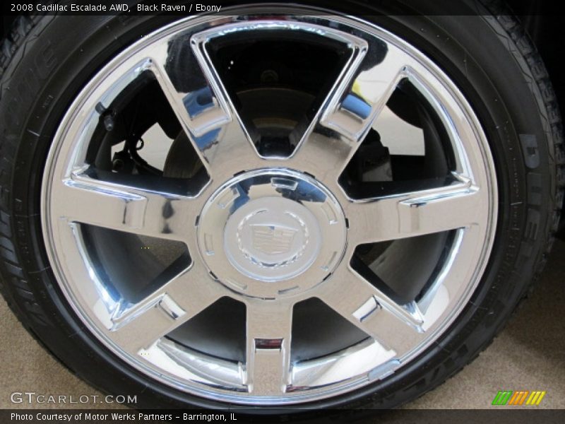 Black Raven / Ebony 2008 Cadillac Escalade AWD