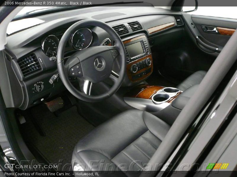 Black / Black 2006 Mercedes-Benz R 350 4Matic