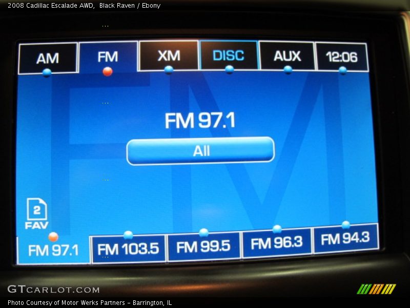 Black Raven / Ebony 2008 Cadillac Escalade AWD