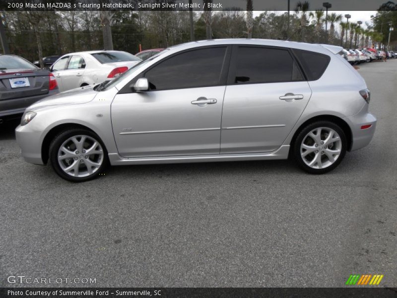  2009 MAZDA3 s Touring Hatchback Sunlight Silver Metallic